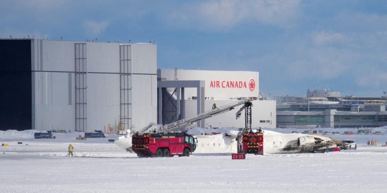 Delta Plane Crash in Toronto