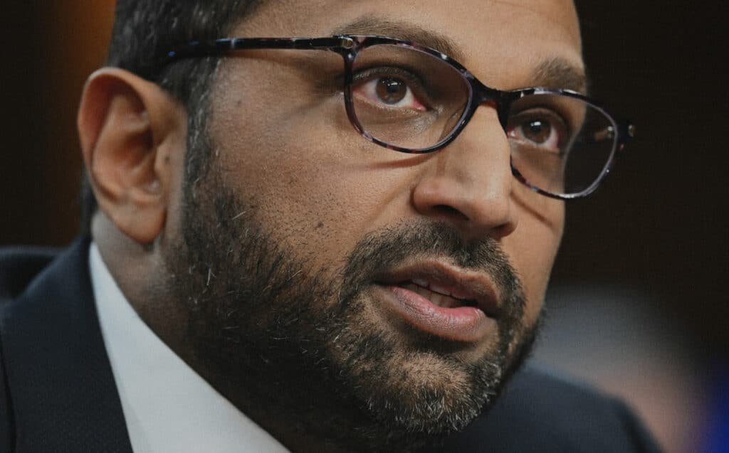 Kash Patel US FBI head honcho