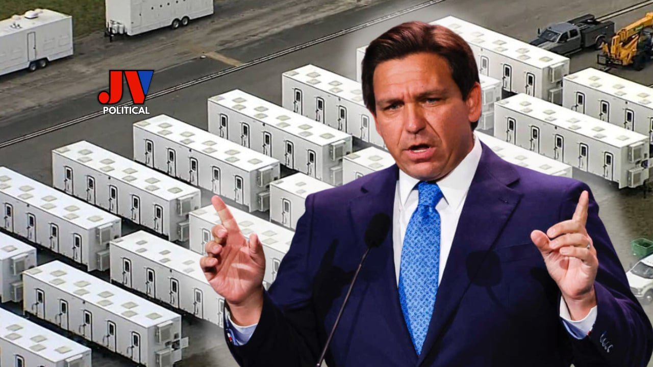 "🚨 BREAKING: Florida’s AG James Uthmeier unveils Alligator Alcatraz! 🐊🔒 This jaw-dropping detention center in the Everglades, packed with gator-proof cells, is set to lock up criminal illegal aliens. Check out the Alligator Alcatraz location map action—old airport turned fortress! 🇺🇸 Trump supporters at JVPolitical.com are hyped! Share this wild plan now! #AlligatorAlcatraz #BorderSecurity #FloridaStrong"